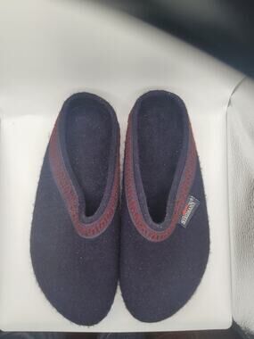 Stegmann Women's Original 100% Wool Slip On Clog - Black - Size EU 38 US 7.5